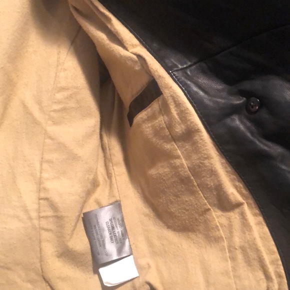 Wilsons Leather black military style jacket. Size XS/S - Picture 7 of 8